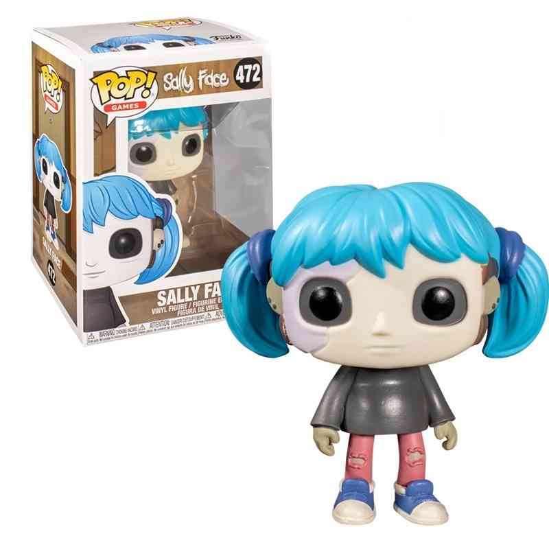 

figure Sally face cute #472 stupid Sally's world game Funko pop hand-made ornaments
