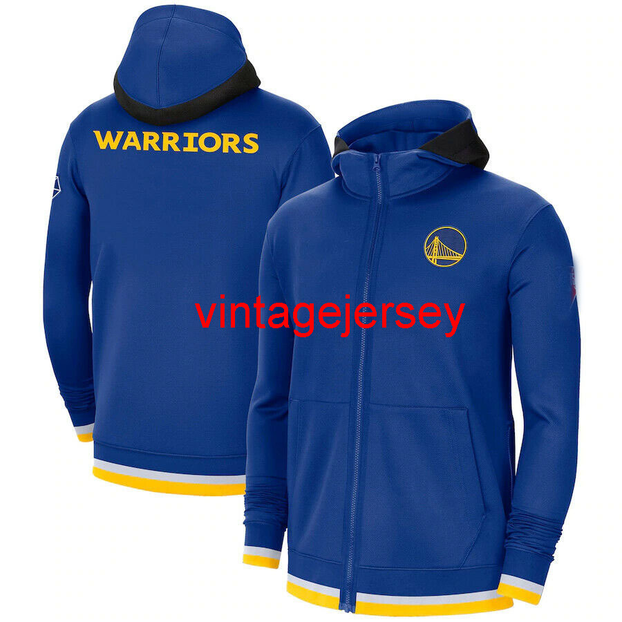 

Golden State 75th Anniversary Showtime Hoodie Full-Zip Jacket S-3XL, Blue
