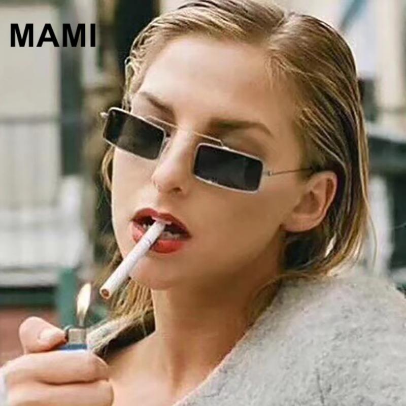 

Sunglasses Vintage Punk Metal Square Frame For Women Men Retro Ladies Sun Glasses Outdoor Shades Ins Eyewear UV400