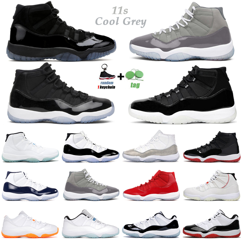 

Men Women 11 Cool Grey 11s Basketball Shoes Jubilee 25th Anniversary Bred Concord 45 Prom Night Legend Blue Light Bones Mens Trainers Sport Sneakers