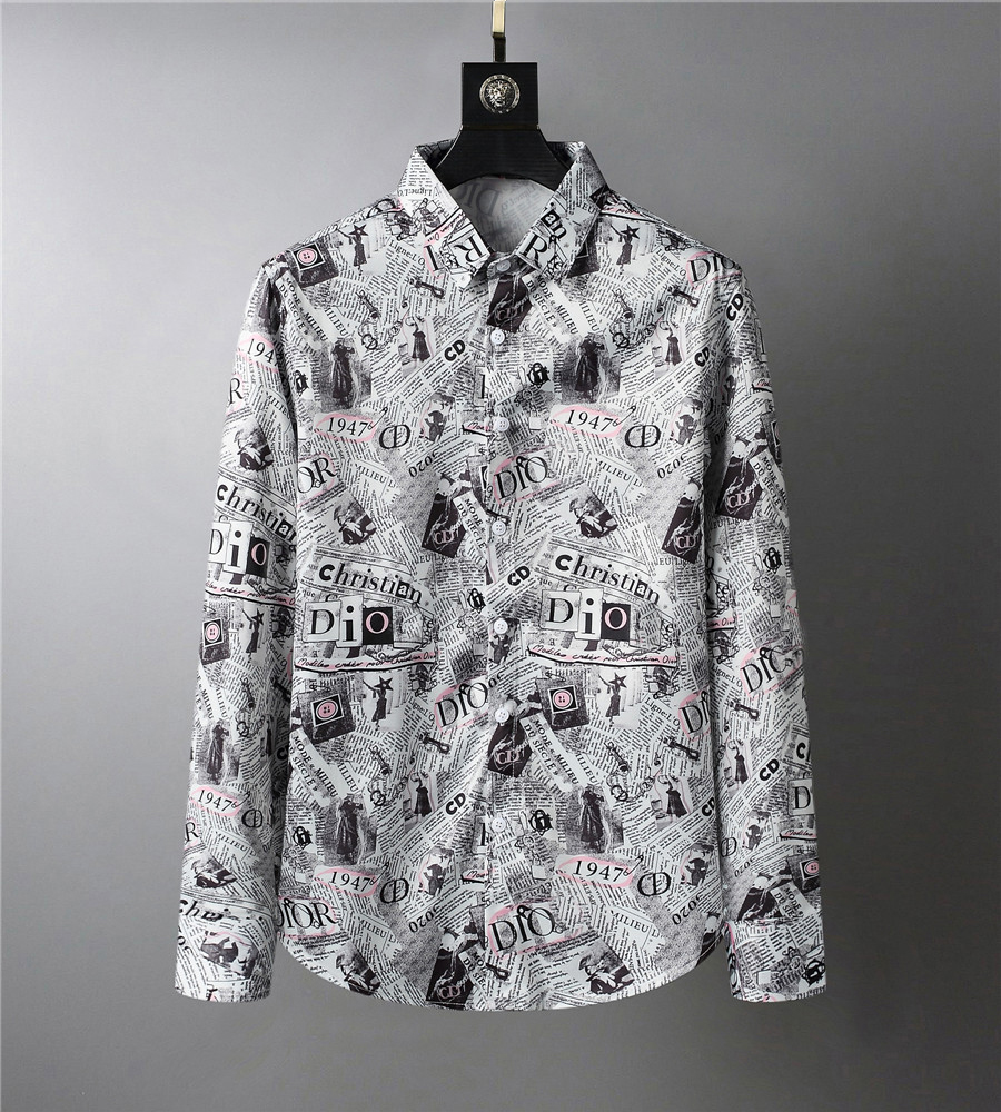 

2021 men's shirts luxury designer man dress a fashion casul business social and cocktail shirt brand Spring Autumn slimming the most fa, White;black