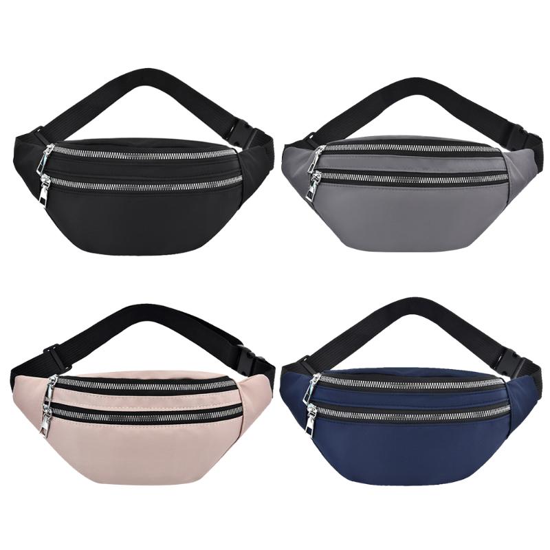 

Outdoor Bags Waterproof Waist Pack Phone Fanny Women Bum Bag Ladies Travel Chest Unisex Crossbody Purse Belt, Blue