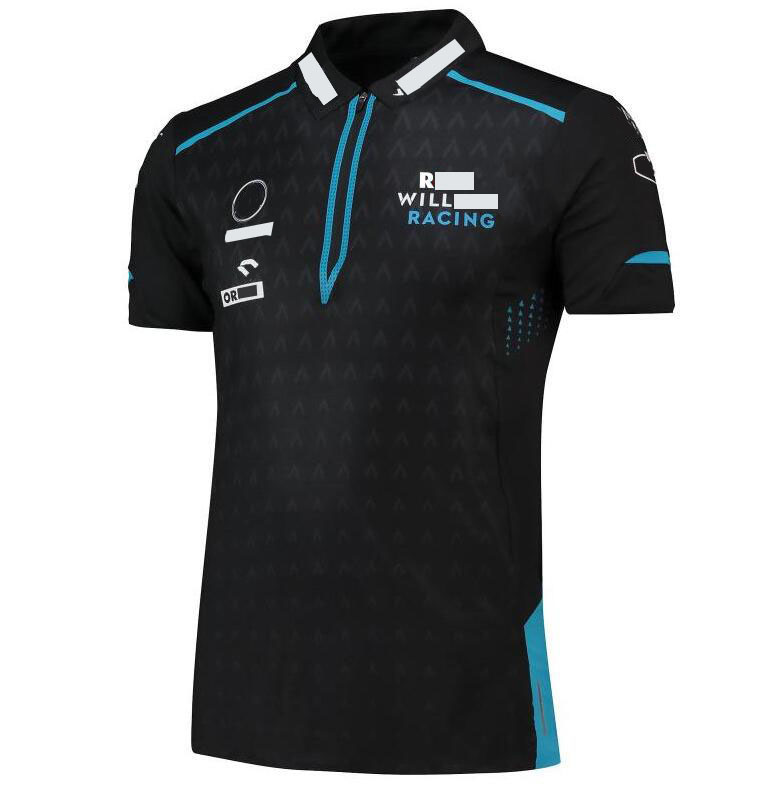 

2021f1 formula one world championship outdoor lapel polo shirt polyester quick-drying short sleeve t-shirt