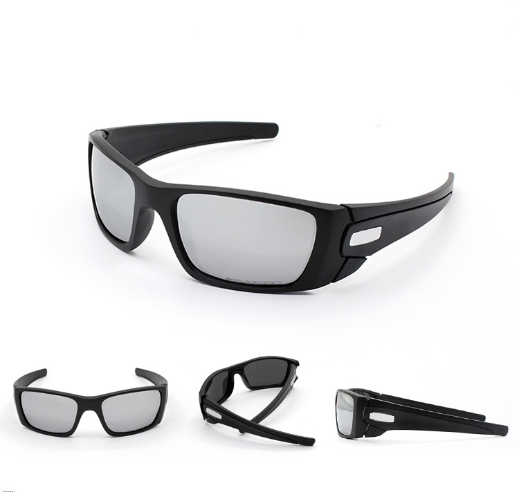 

High Quality Brand Designer 009096 Sunglasses Polarized Riding Glasses Fuel Men And Women Sports Cell Sunglasses TR90 UV400 With Box