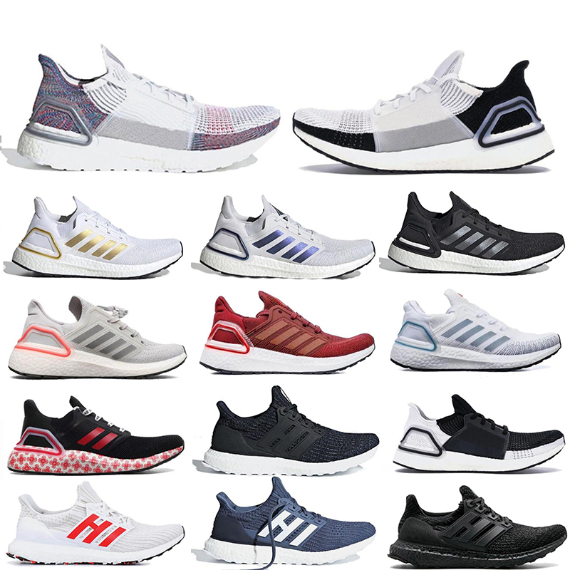 

ultra boosts running shoes for men women runner triple black white Panda ultraboost mens trainer breathable sports sneakers, 01