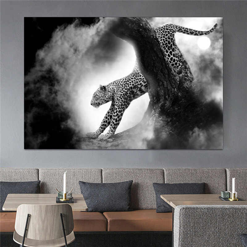 

Home Decor Animal Painting Wall Art Abstract Lion Posters And Prints For Modern Living Room Decoration Pictures No Frame