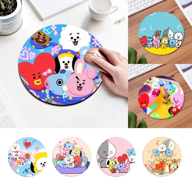 Mouse Pads & Wrist Rests MaiYaCa BT And 21 Locking Edge Pad Game Comfortable Round Planet Series Mat Desktop DIY Custom Desk-image-734766426