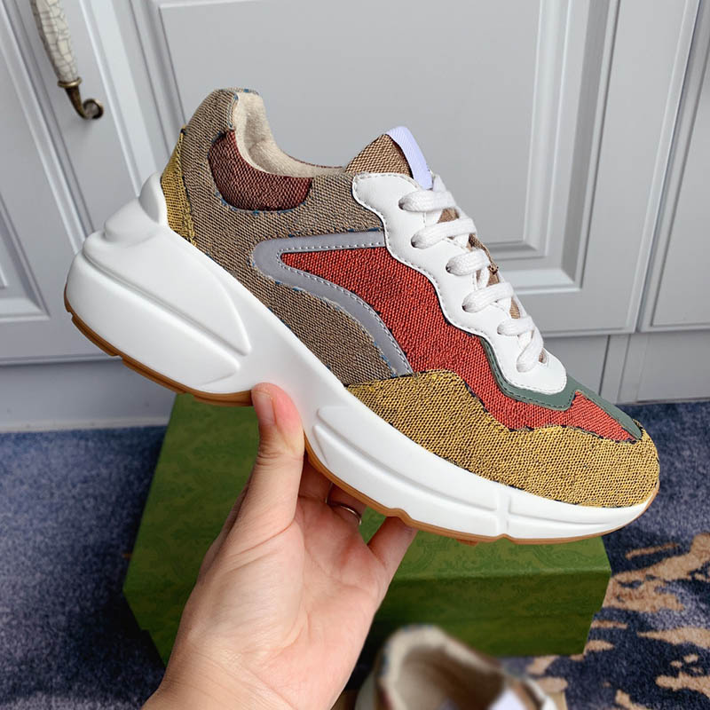 

LUXURY Multicolor shoes women mens shoe high quality BRAND Designer sneakers So Cool Style size 35-44 model RZSD01