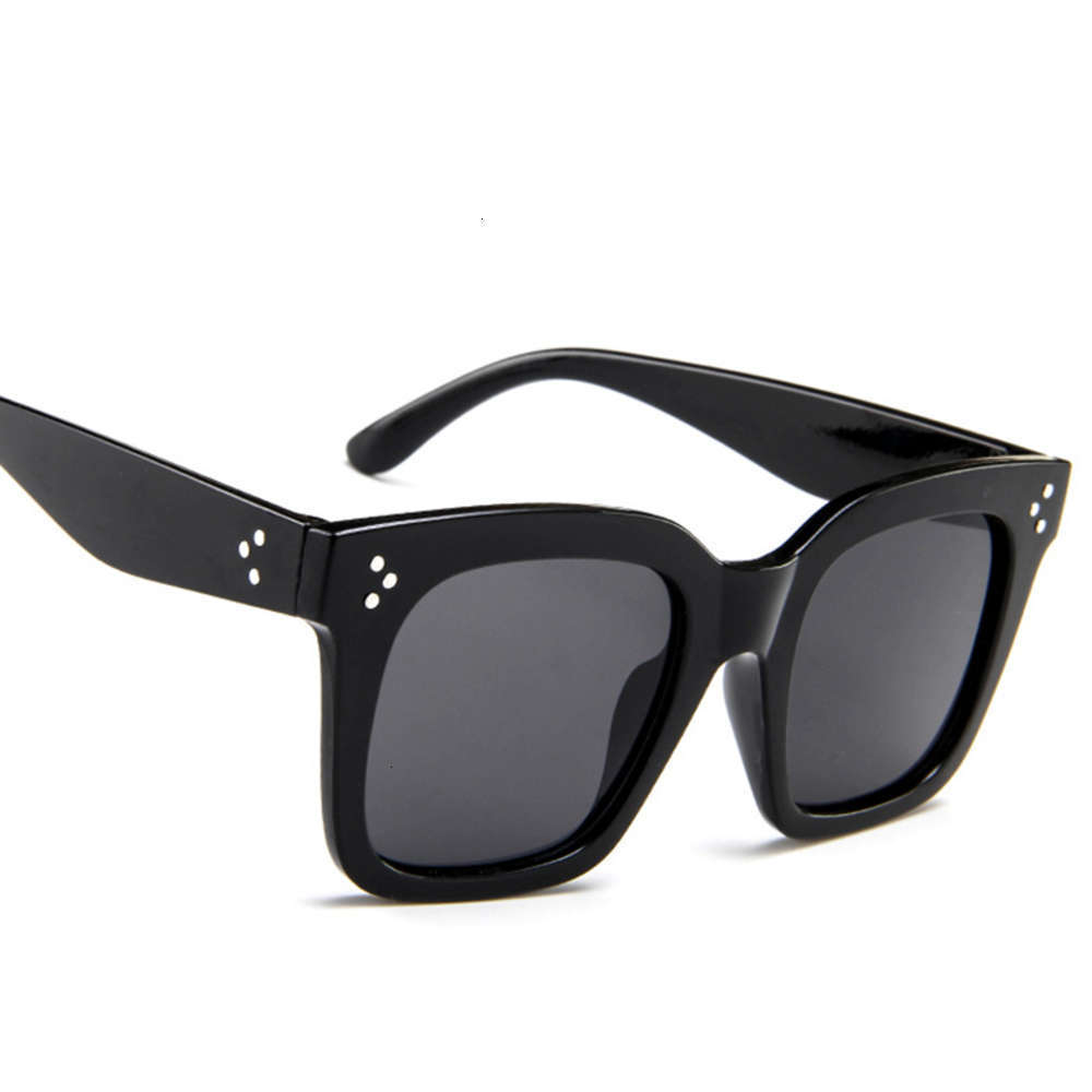 

sunglasses RBRARE Square Luxury Sunglasses Women Brand Designer Glasses Man/Women Classic Vintage UV400 Outdoor, Black