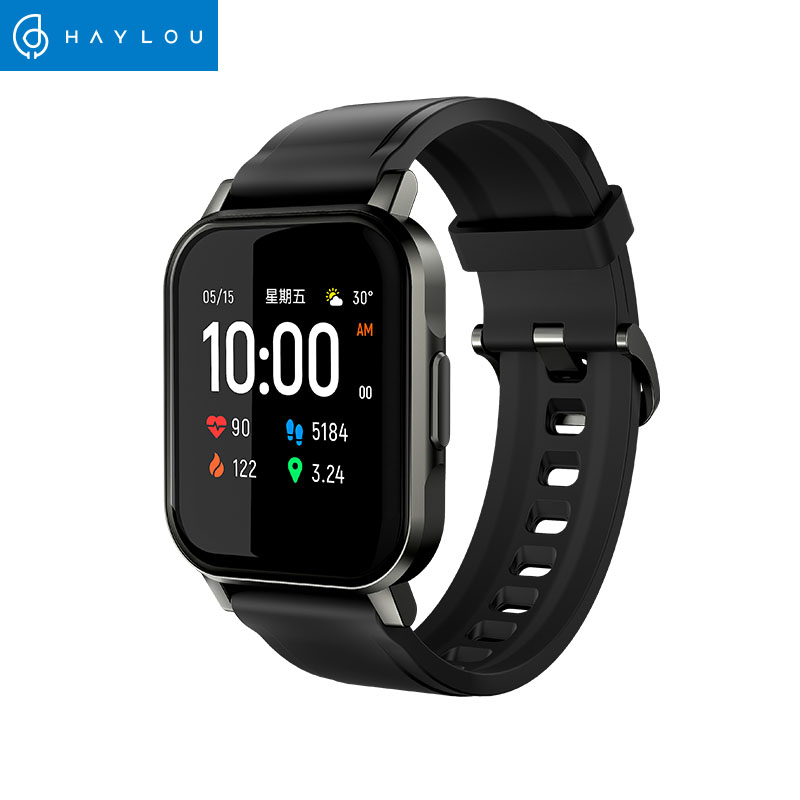 

Haylou Solar Mini Haylou LS02 Smart Watch IP68 Waterproof 12 Sport Models,Bluetooth 5.0 Sport Heart Rate Monitor