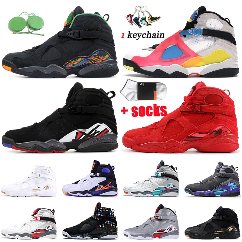 

Women Mens Basketball New Designer Shoes Jordon Trainers Air Jordan 8 8s Aqua Black Playoff SE White Multicolor South Beach Raid OVO Quai Sports Sneakers, A13 gs take flight 40-47