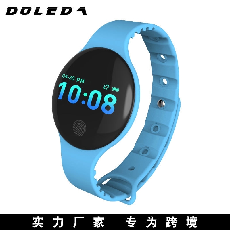 

H8 children's gift cartoon letter silicone wristband sports watch waterproof Bluetooth touch screen smart Bracelet