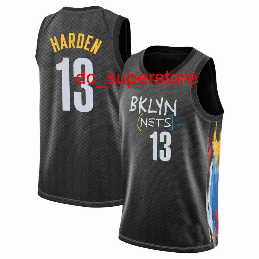 

100% Stitched James Harden #13 2020-21 Basketball Jersey Cheap Custom Mens Women Youth XS-6XL Basketball Jerseys, Black