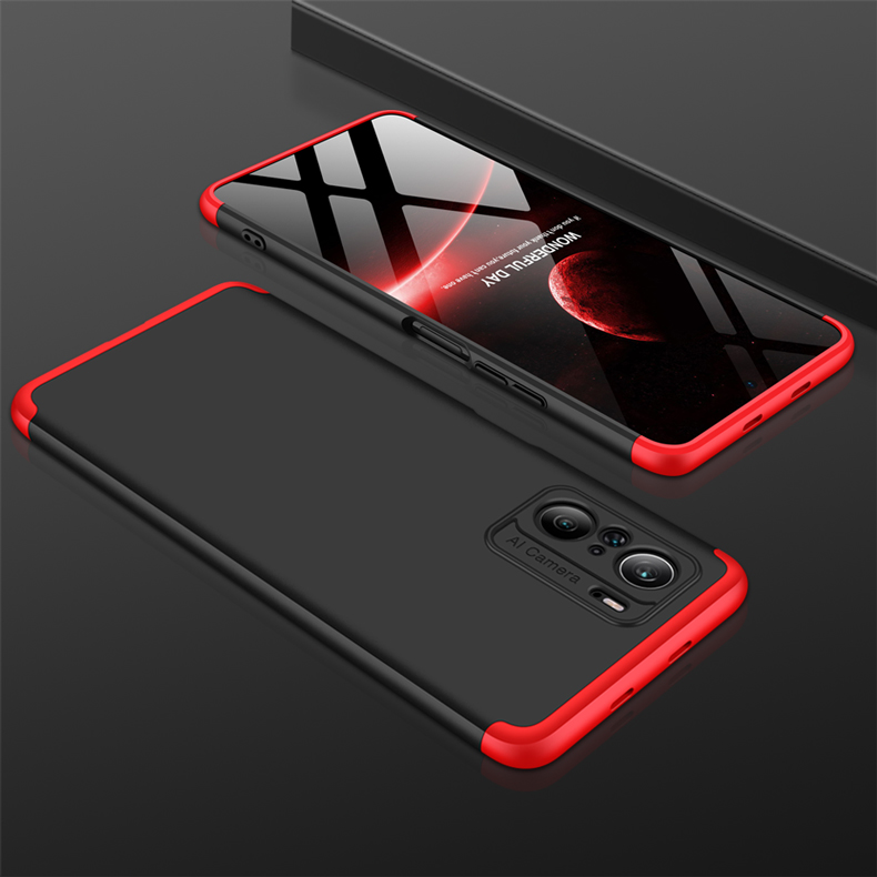 

3 in 1 Cases GKK Full Protector cover For Xiaomi POCO F3 Redmi Note 10 K40PRO K40 K30 k30PRO Note9 Note9PRO