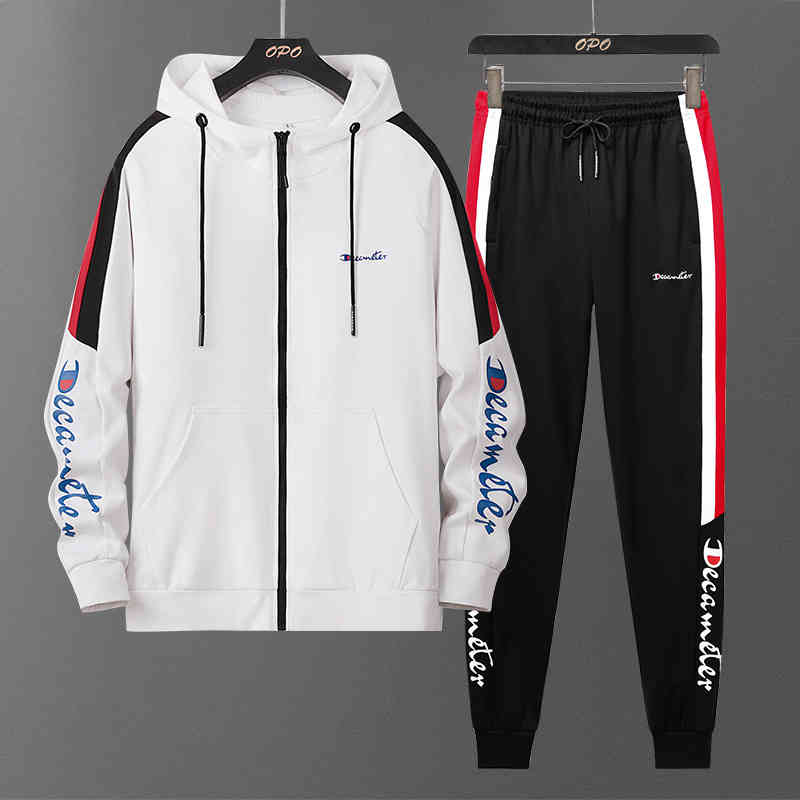 

2020 spring and autumn leisure suit cloth plus oversized men's loose korean fat coat fashion sportswear, Gray