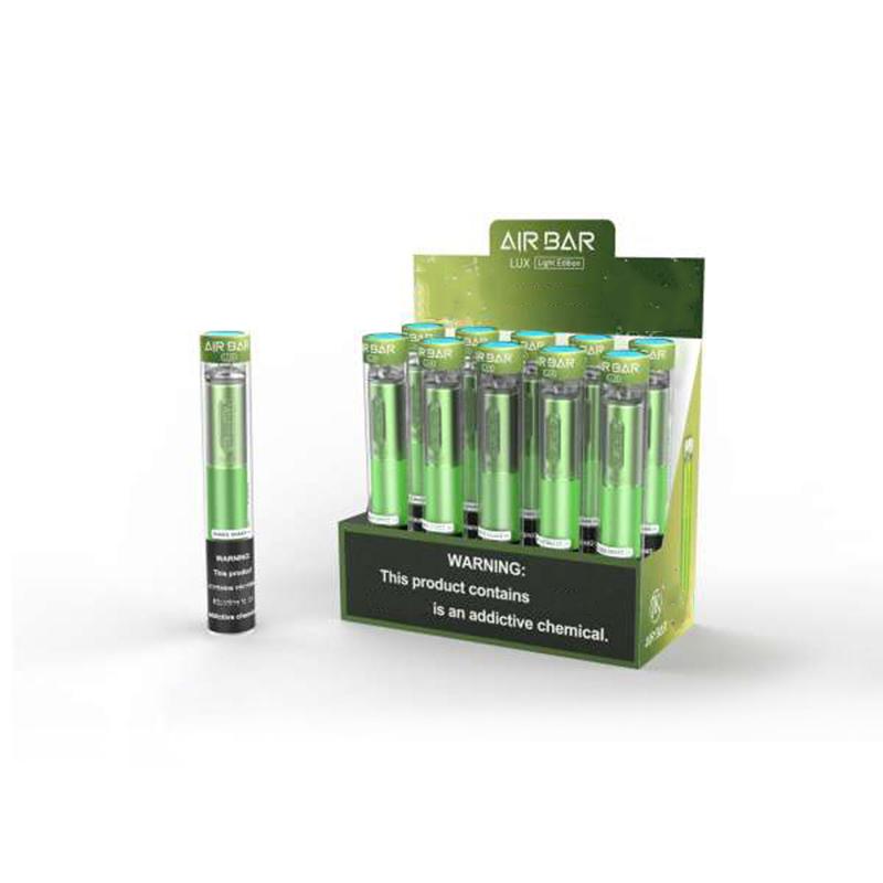 

Air Bar Lux Disposable Vape Pen E Cigarette 2.7ml Pods 1000 Puffs A one-time 500mAh Battery