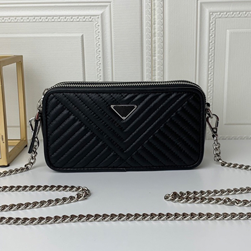 

quality female luxury fashion designer dinner bag, chain shoulder bag, classic all-match messenger bag, black handbag, luxury wallet clutch, Pink