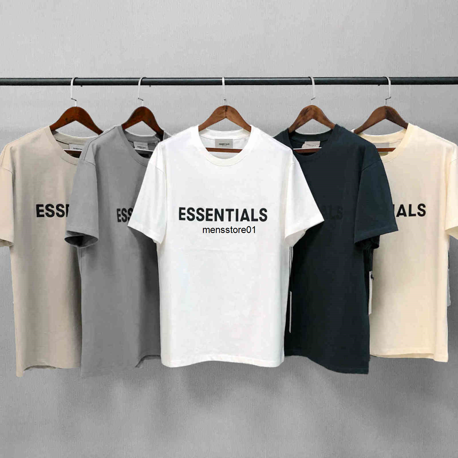 

Men' Tee & Sweatshirts Winter thick hoodies essentials 6th collection zipper of the women men fleeing hip hop streetwear coat, White