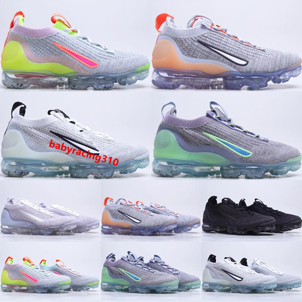 

2021 FK Running Shoes Top Quality Grey Volt Fog Bright Mango White Pure Platinum Black Metallic Silver Mens Womens Outdoor Tennis Jogging, #01 grey volt