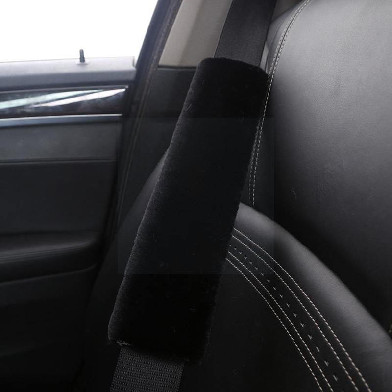 

Safety Belts & Accessories Plush Shoulder Cover Belt Anti Scratch Sheath Automotive Products 2pcs Pads For Bag Car E7M0