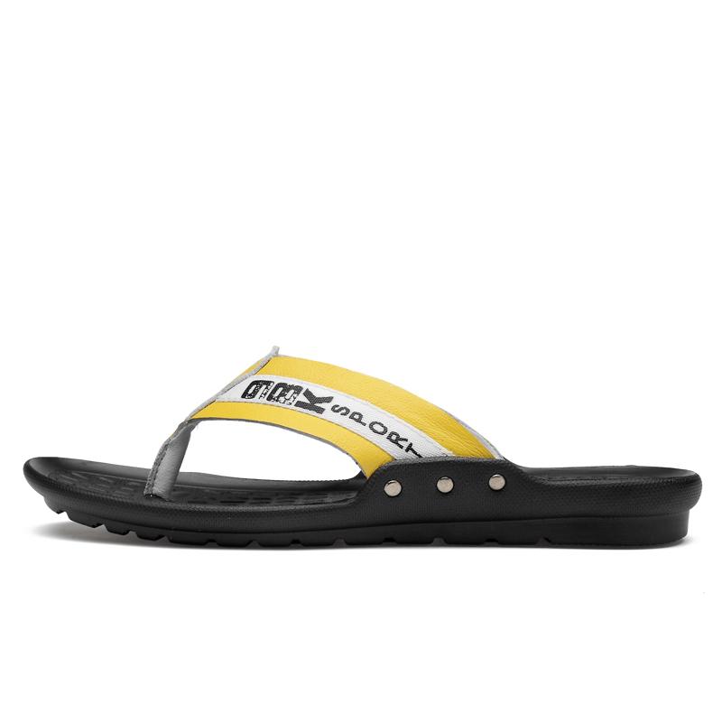 

Slippers Sandalle Bulk Transpirables Uomo Rubber Masculino For Herren Sandale Homme Summer Sandals Sandalen Verano Erkek Flip Big Piel, Black