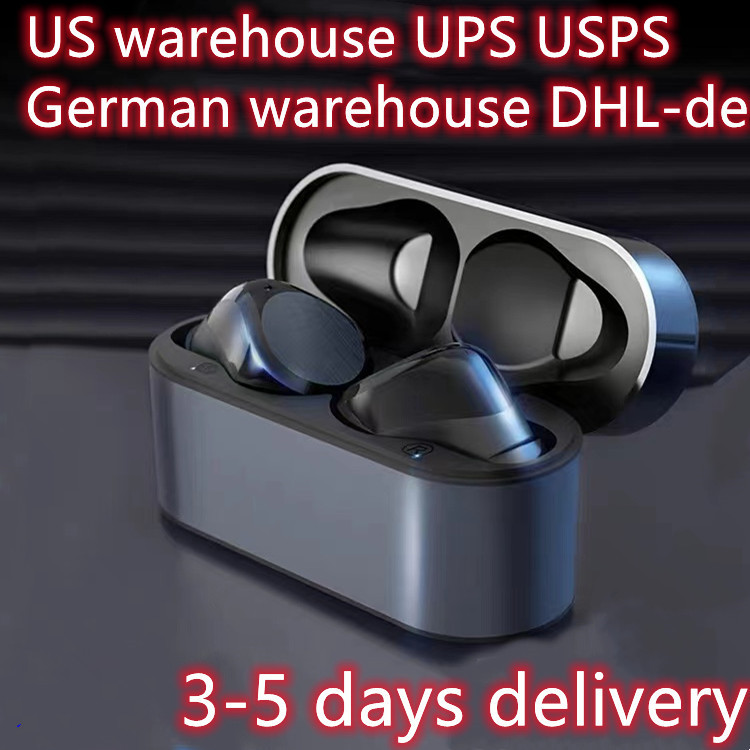 

Wireless Earphone earphones Chip Transparency Metal Rename GPS Wireless Charging Bluetooth Headphones Generation In-Ear Detection US Germany warehouse Free, White