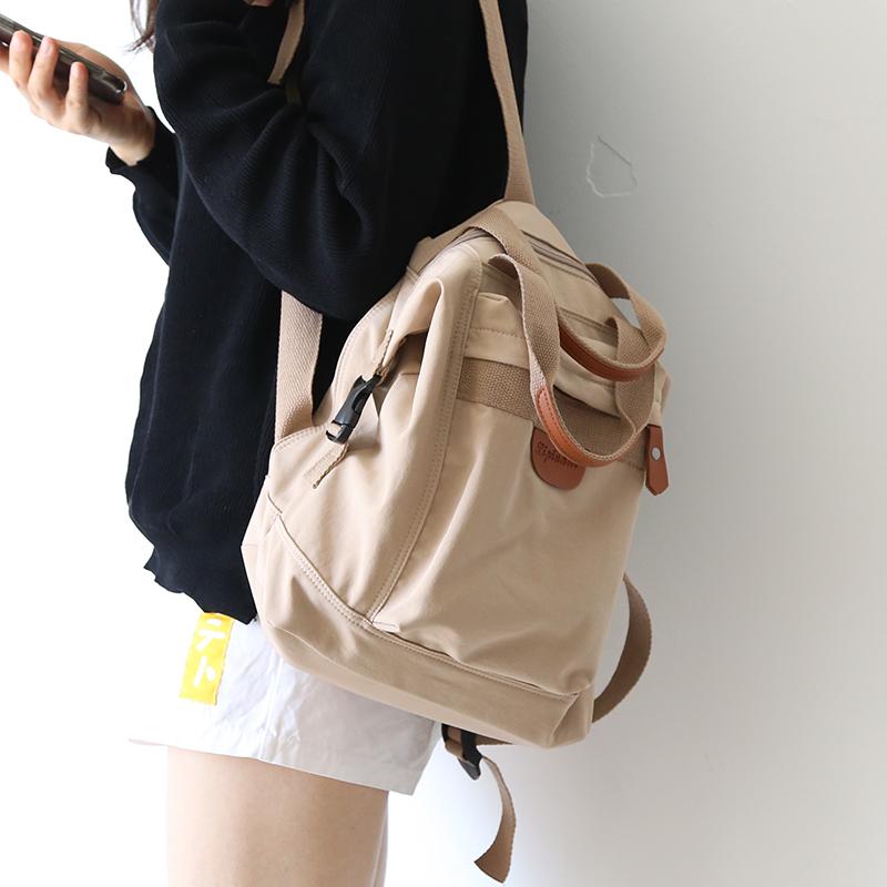 

Backpack Atinfor Brand Waterproof Anti Theft Women Casual Canvas College Students Bookbag Lady Large Capacity Travel Bag, Pink