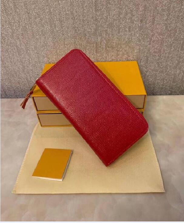 

embossment red bottoms lady long wallet multicolor designer coin purse Card holder High Quality women classic zipper pocket Lichee Pattern