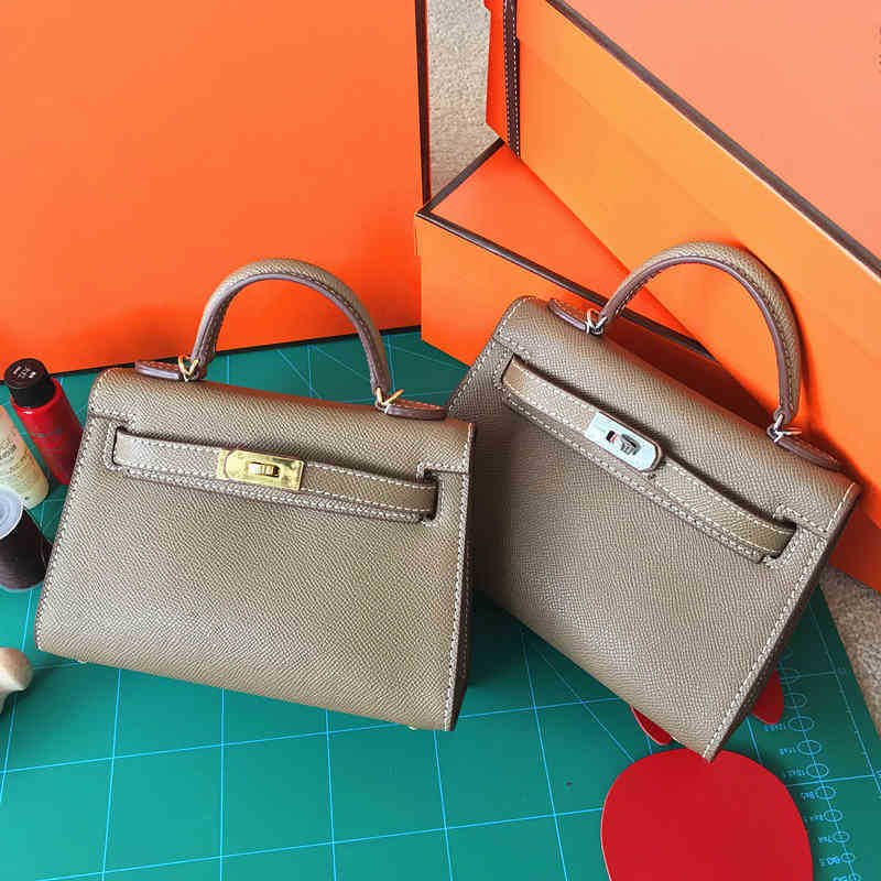 

CLASSIC FLOWER H Designer Handbag 2021 new leather cowhide women's bag KELYs bag second generation women's Mini Bag single shoulder cross carry Zlh XYM