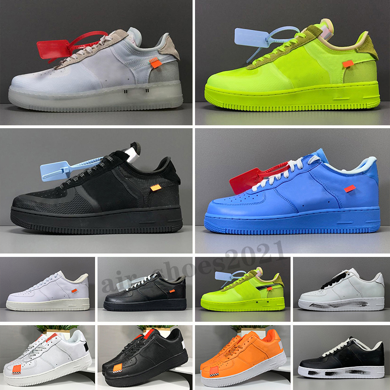 

men women shoes one 1 sneakers Utility Black White Red Volt Olive Have A Day Orange Designer low high skateboard, Color 15