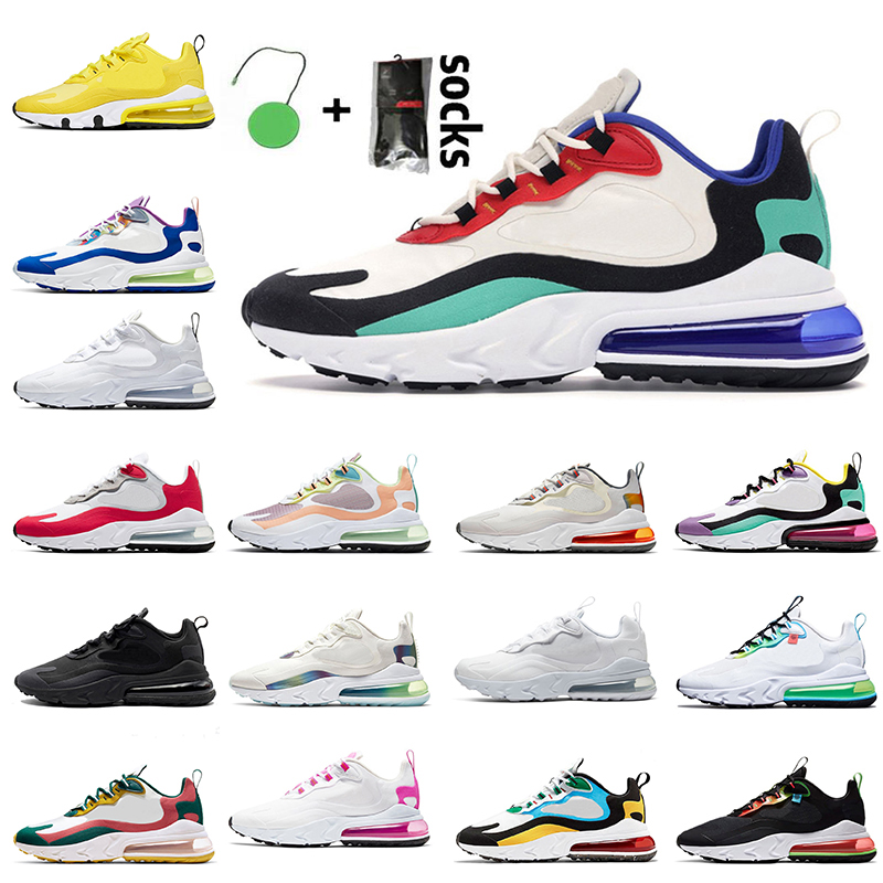 

Right Violet Men Womens 270s React Running Shoes High Quality Mens Sneakers Trainers Light Arctic Pink University Red Yellow Black White Bauhaus Blue