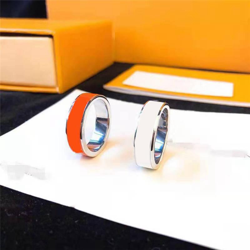 

Fashion Ring for Man Women Unisex Love Rings Men Woman Jewelry 4 Color Gifts Luxury Accessories