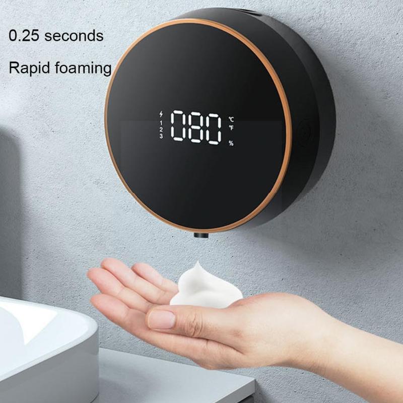 

Liquid Soap Dispenser Wall-mounted Bathroom Sanitiser Wall Automatic B6B7