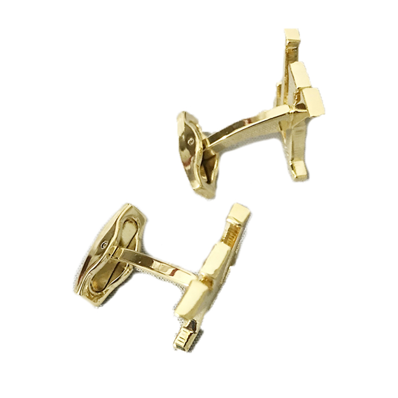 

Luxury Cufflinks High Quality Cuff Links For Men Classic Victory Letter Style Jewelry Silver Gold Black Rose-gold