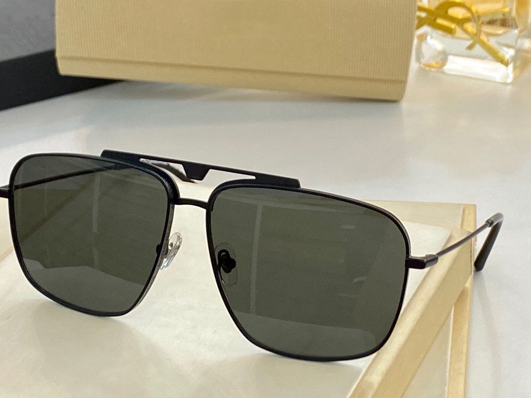 

Sunglasses For women and men Summer style Anti-Ultraviolet 2264 Retro Plate Rectangular Full Frame fashion Eyeglasses Random Box