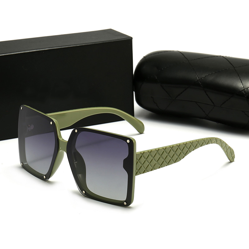

fashion design woman sunglasses square plate frame pop simple style with ear