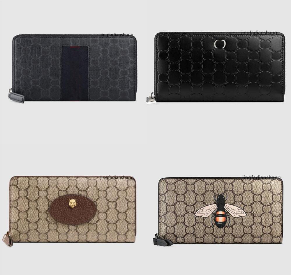 

High Quality mens Iconic Fashion Long Wallet Coin Purse Card Case Holder Brown Waterproof Canvas 451277, 31