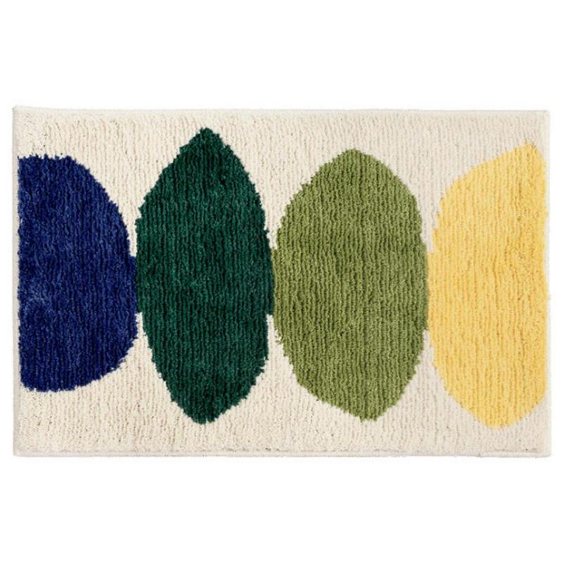 

Carpets Bath Mat Absorbent Bathroom Rug Non Slip Carpet Floor Water Absorption Washable For Toilet Courtyard En, Light yellow