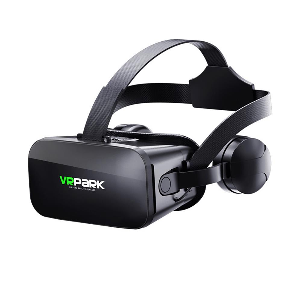 

VRPARK J20 Virtual Reality Smart 3D Glasses VR Headset Stereo Helmet Game Video Headset for iPhone Android Smartphonea30