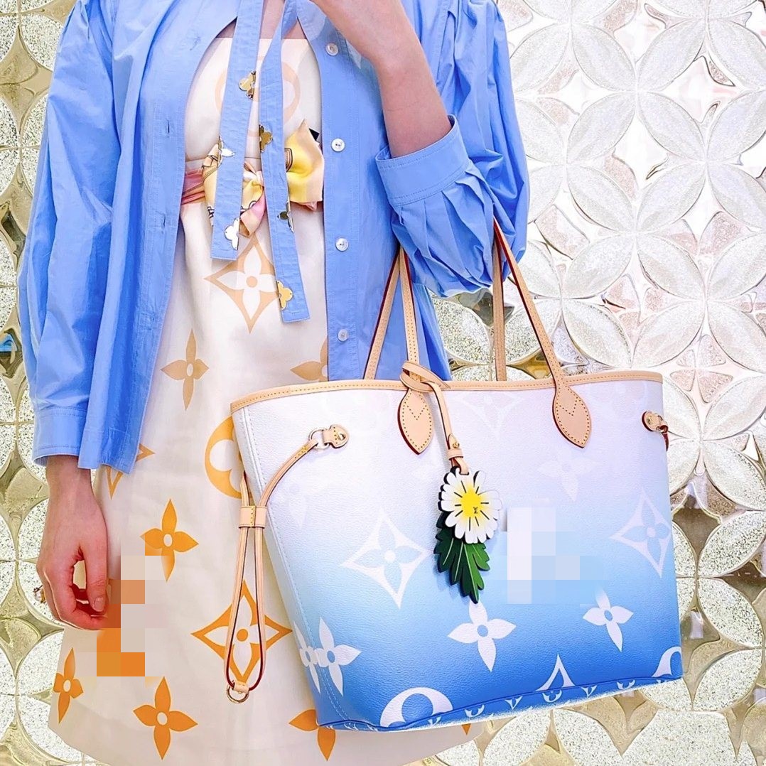 

Vintage LV Louis Vitton Wallets Gradient 2pcs Luxurys Designers Crossbody Shopping Bags Onthego Handbags purse Women Fashion Vutton, Red;black