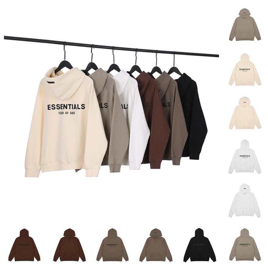 

21SS fear of god mens womens hoodie essentials sweatshirts hooded streetwear pullover sweashirt women men FOG loose pocket essential hoodies long sleeve, I need other product
