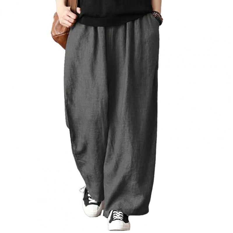 

Women's Pants & Capris Universal Female Athletic Non-fade Leisure Harem Long Pant Jogging, Black;white