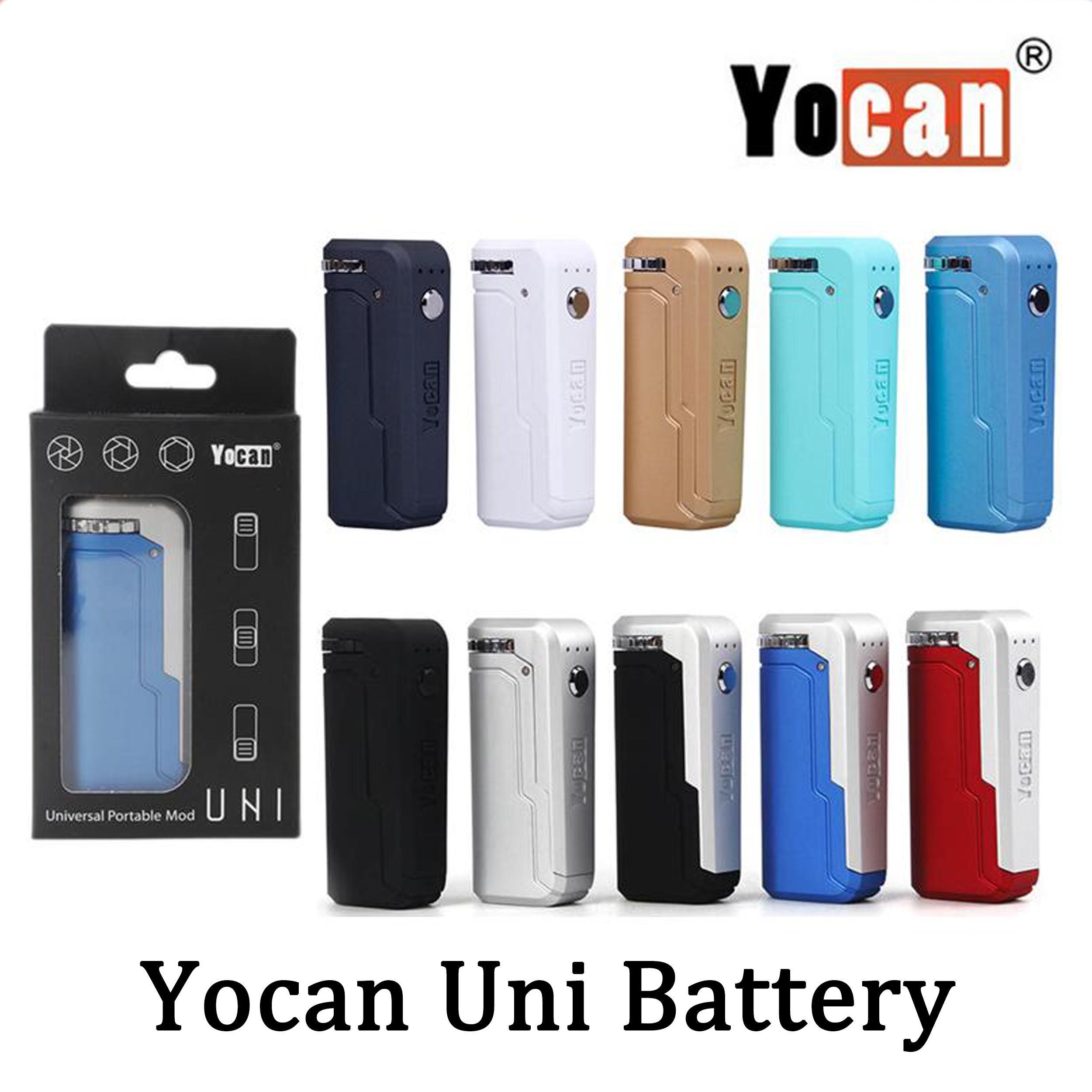 

UNI Box Mod Kits 650mAh Preheat VV Variable Voltage Battery With Magnetic 510 Adapter For Thick Oil Cartridge smok th420