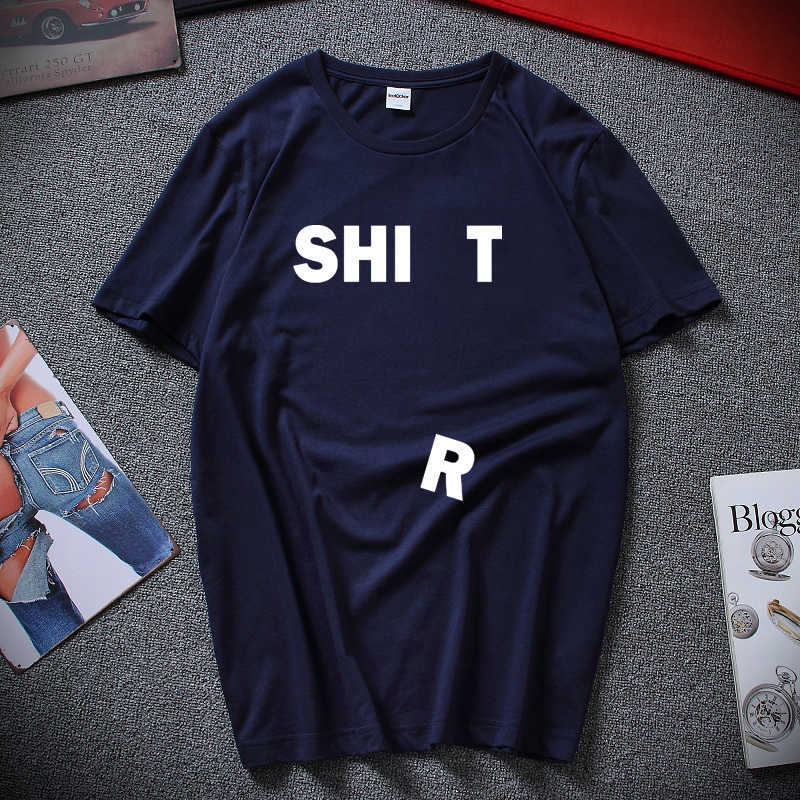 

RAEEK 100% cotton cool men funny T shirt casual short sleeve sport summer loose men funny tshirt male t-shirt tops tee shirts X0621, Pink