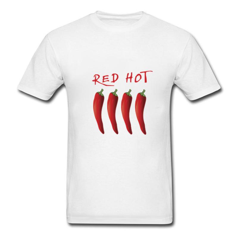 

Men' T-Shirts Chili Vegetable Funny T-Shirt Red Peppers Design Hipster Tshirt Spicy Food Music Party Streetwear Pre-Cotton Men T Shirt, Black