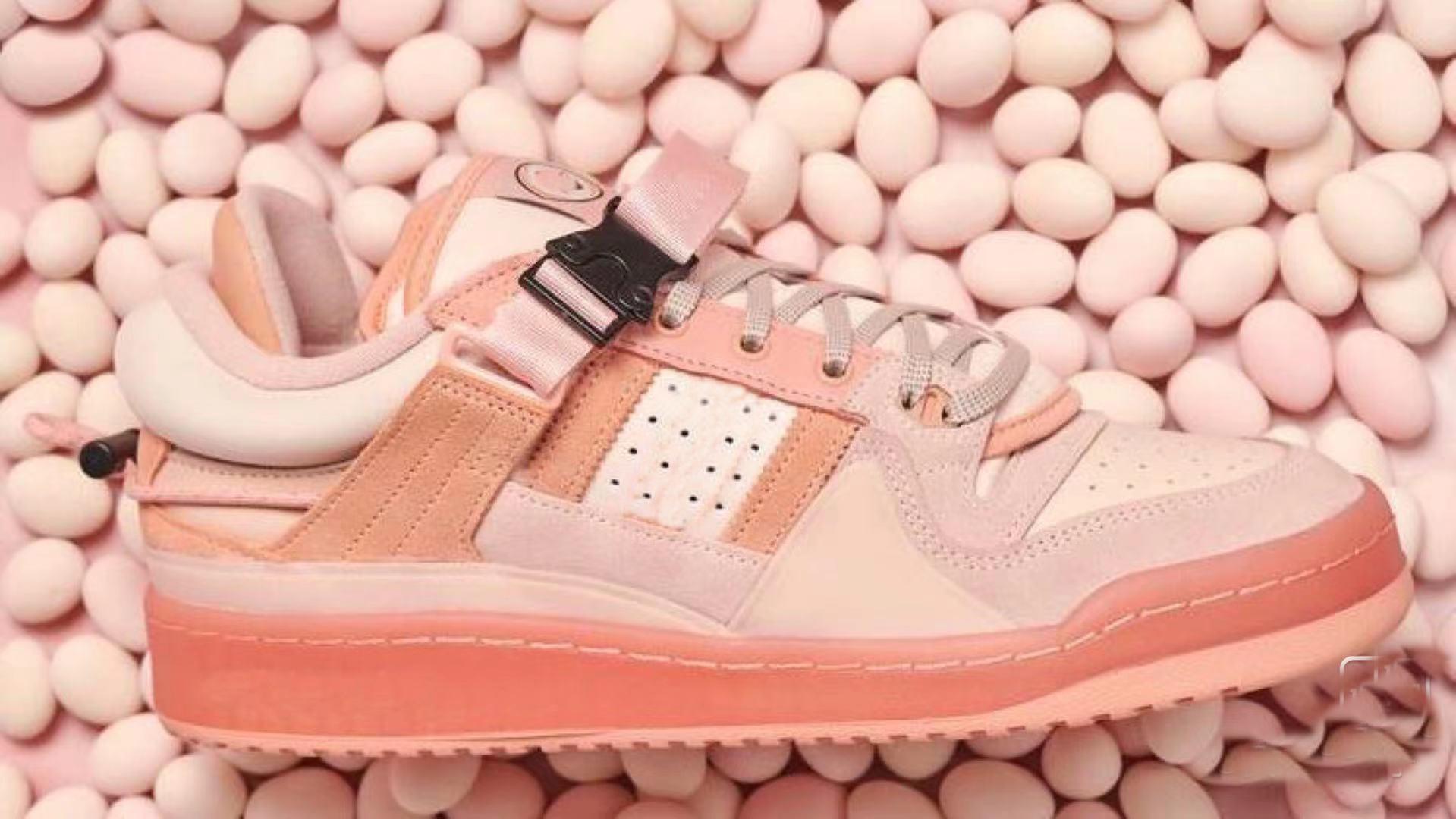 

Bad Bunny x Originals Forum Easter Egg Low chaussures de designer Sneakers Shoes Teens Active Running Forces Little University Sport, Black