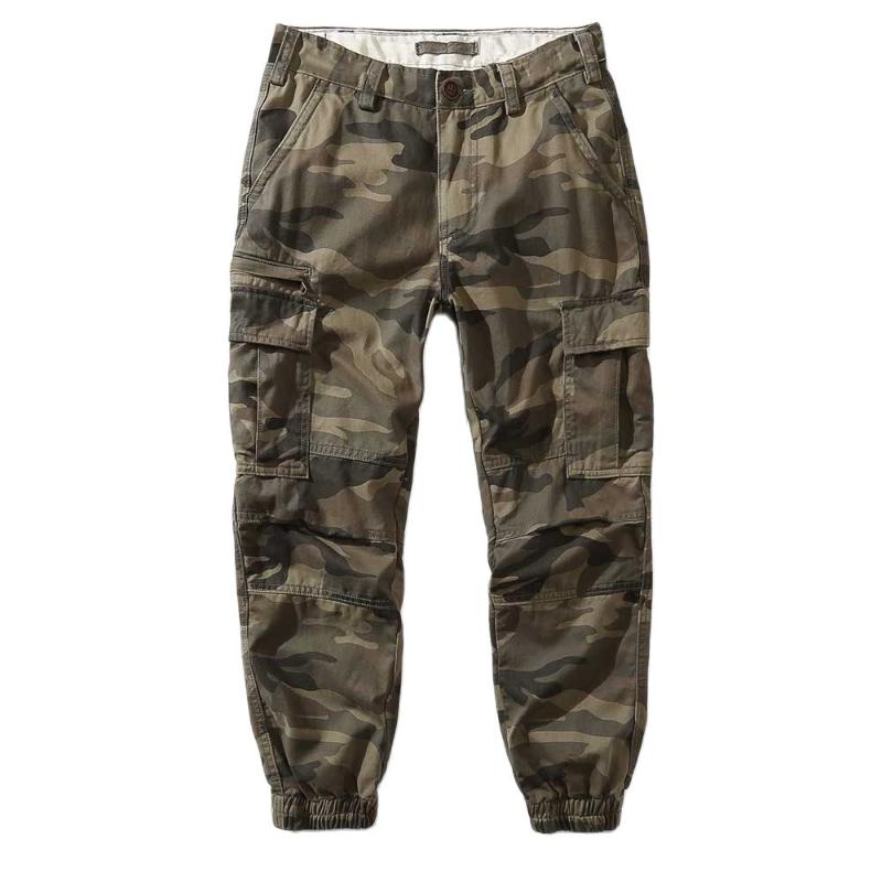 

Men's Pants Fashion Military Army Style Cargo Men Casual Loose Baggy Joggers Streetwear Pockets Hiphop Harem Trousers Tactical, Black