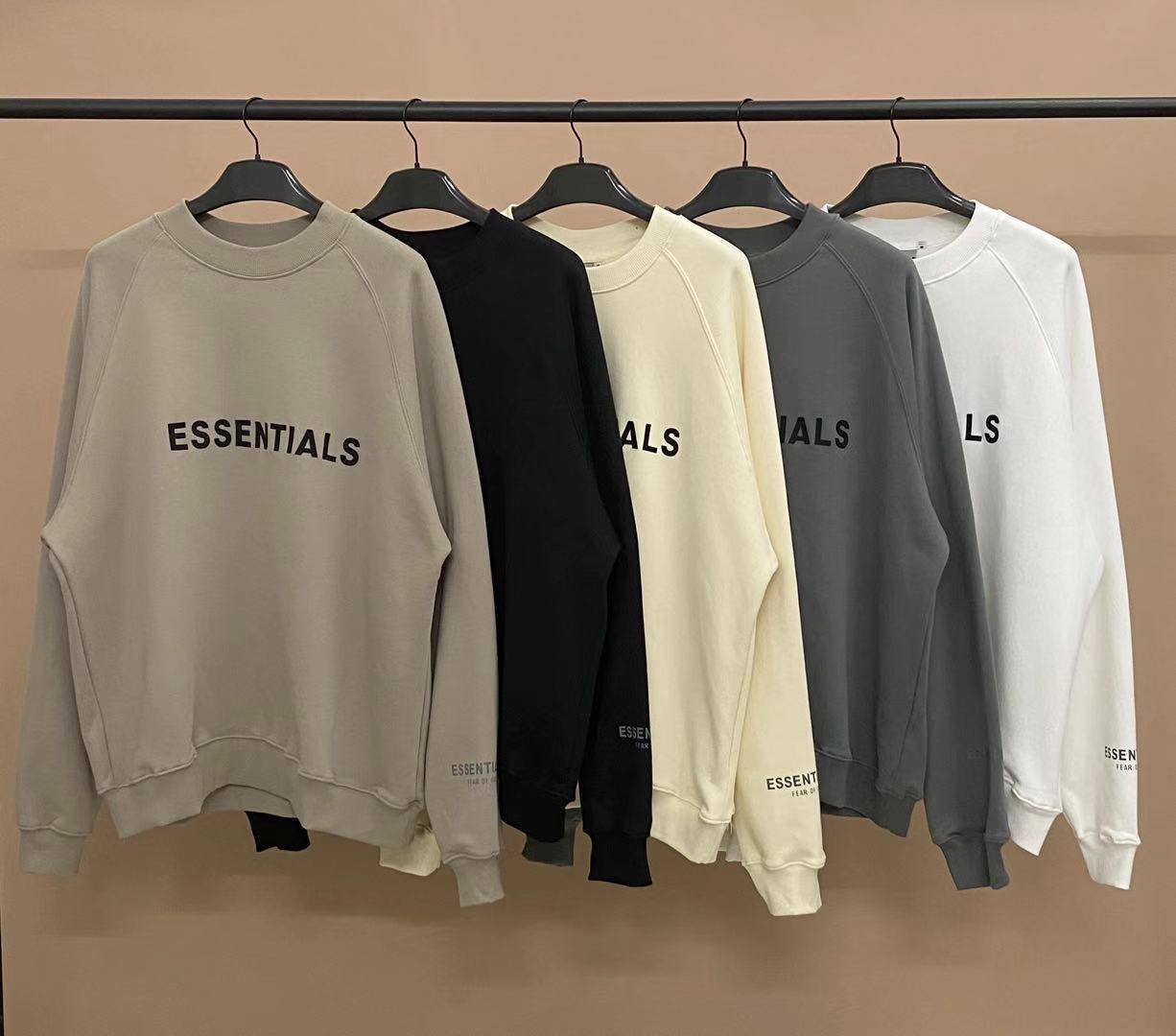 

Mens Autumn Winter women men Fear Reflective Hoodie sweatshirts Skateboard Loose designer essentials Hoodies Fog Hoody Unisex Hooded Sweatshirt womens, I need other product