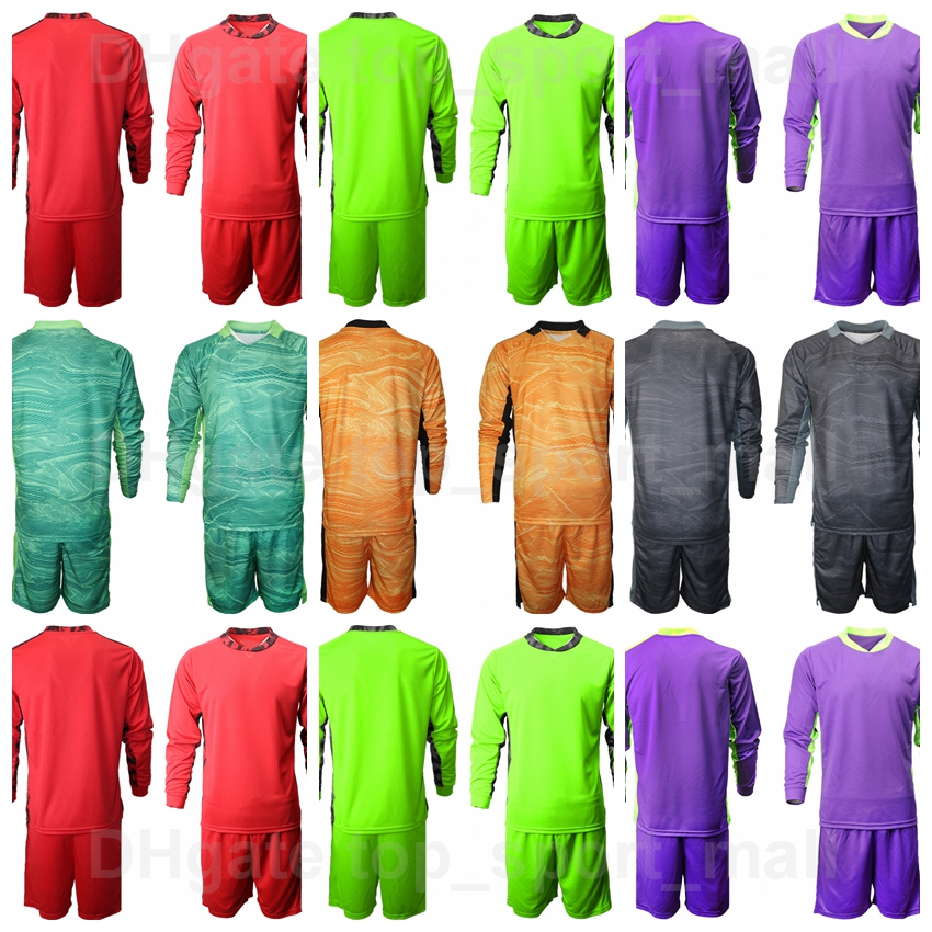 Men Goalkeeper GK 1 John McCarthy Long Sleeve Soccer Jersey Goalie Set 31 Luis Robles Team Color Fluorescent Green Orange Black Red Purple Footba