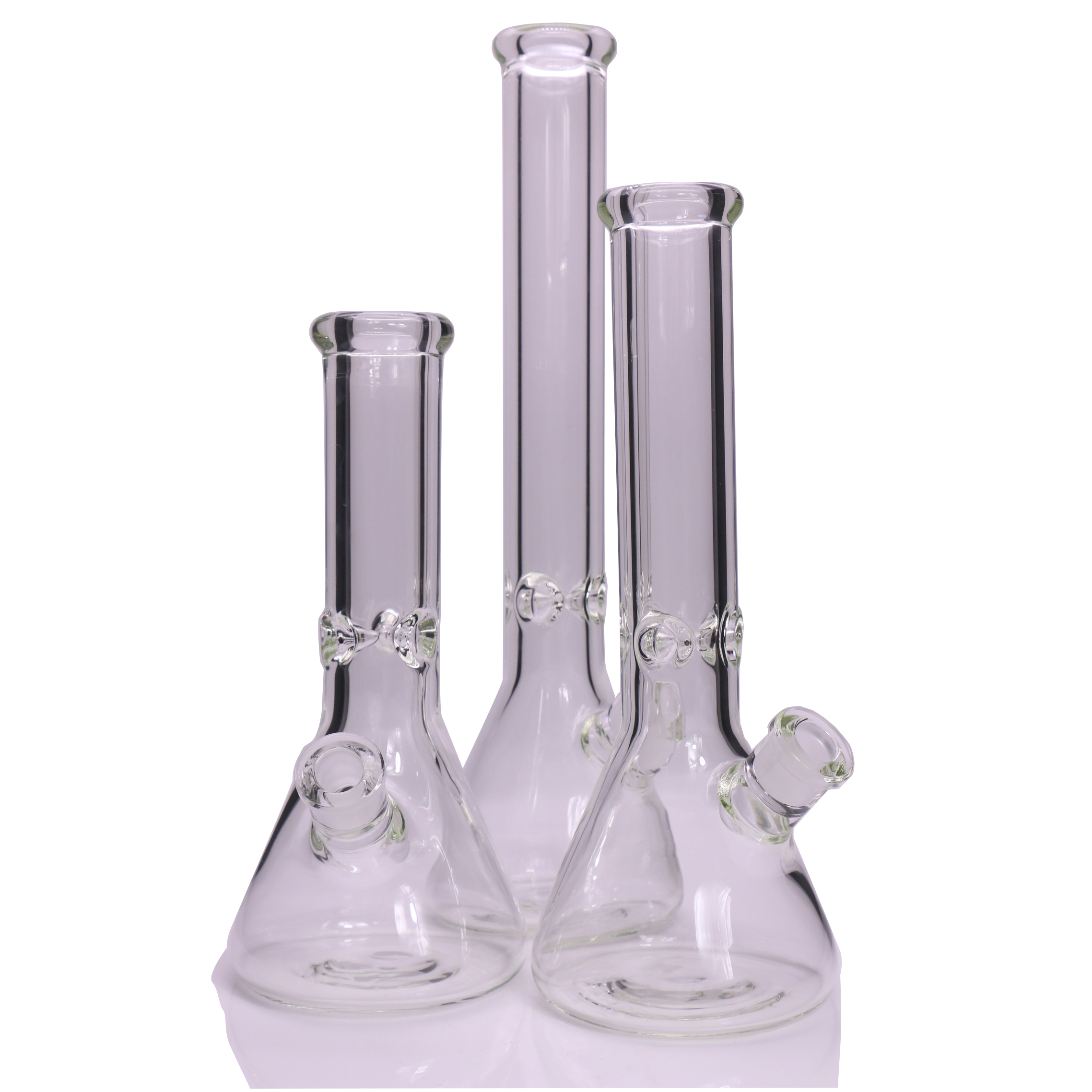 

9mm Beaker Bong 12 inches Ice thick Joint straight tube hookah bongs with 14/18mm downstem 14mm bowl